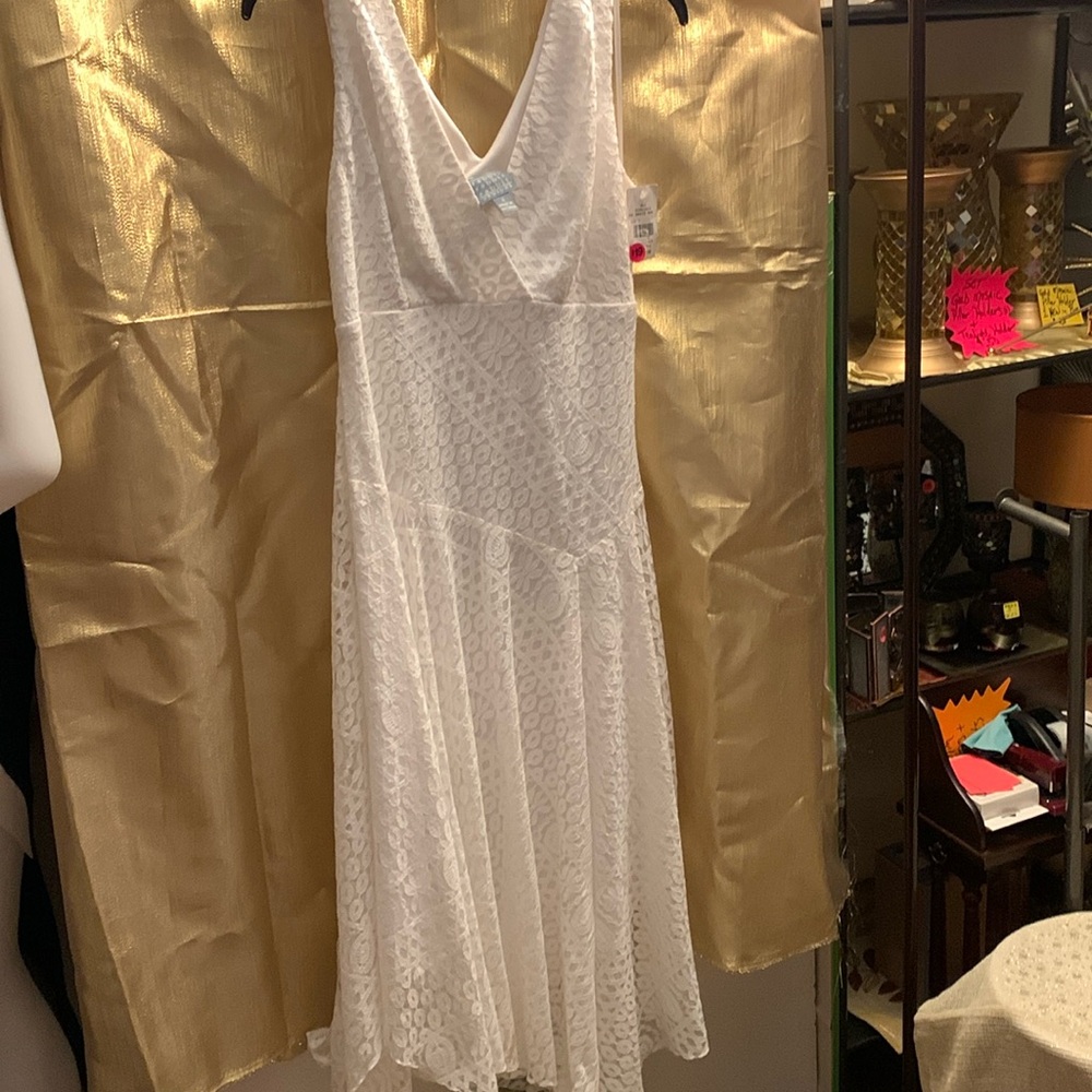 White dress